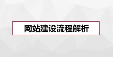 網站建設的7個基本流程建議收藏